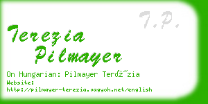 terezia pilmayer business card